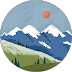 Circular mountain landscape avatar used as Jake R’s profile image on the review card